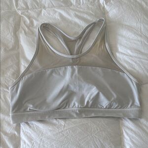 Lululemon Athletica White Sports Bra